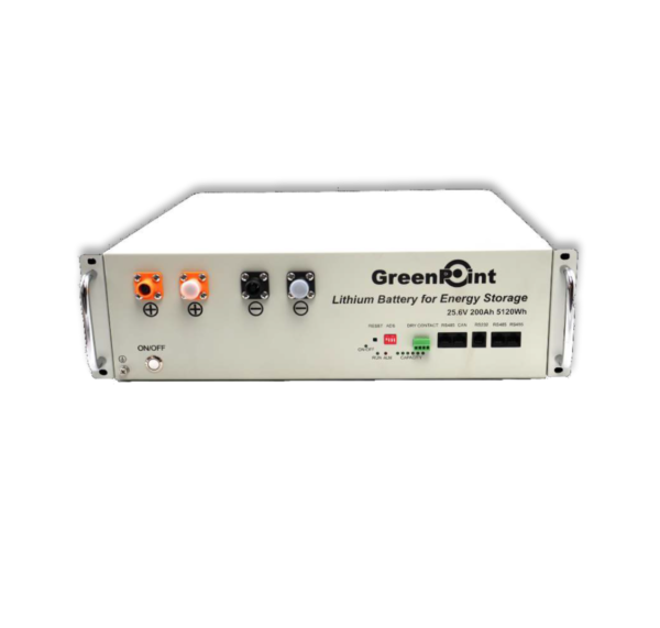 BATERIA LITHIUM GREEN POINT RACK 200AH 25.6V